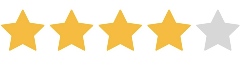four star rating